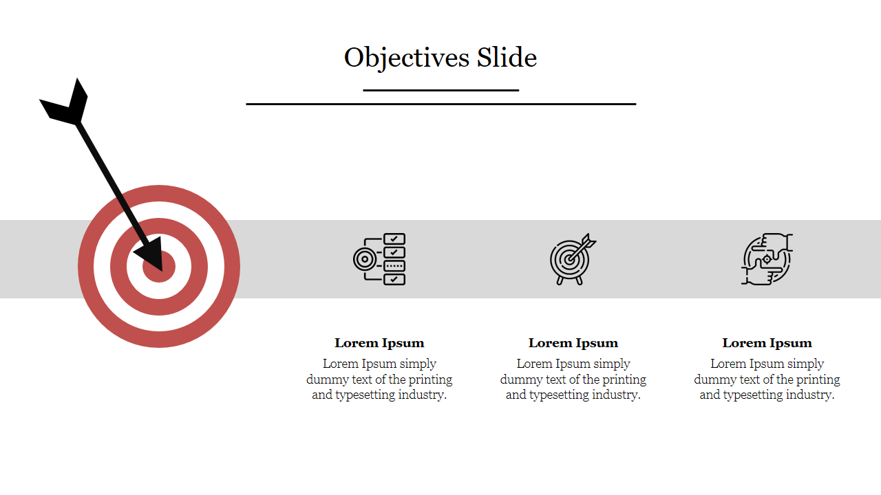 Objectives Slide PowerPoint Template and Google Slides